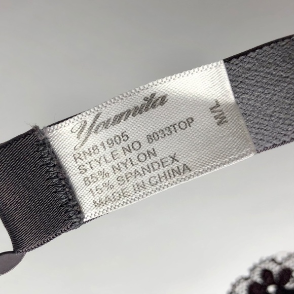 Youmita Floral Lace Crossback Overlayed Bralette - Picture 6 of 6